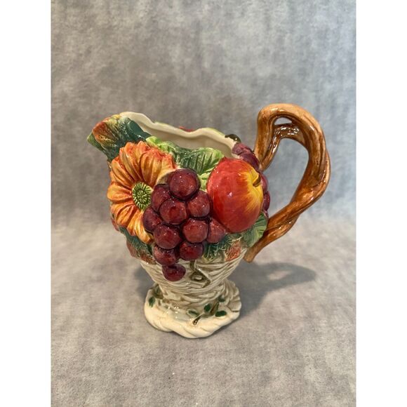 Fitz & Floyd Classics Creamer‎ Harvest Heritage Autumn Bounty - Picture 1 of 11